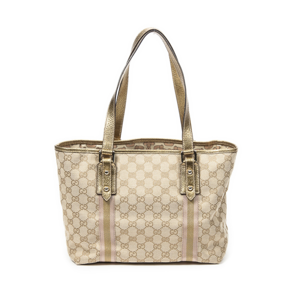 Gucci Web Small Joliceour Tote - Picture 9 of 9